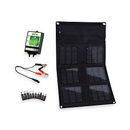 Nature Power 18-Watt Folding Solar Panel with 8-Amp Solar Charge Controller