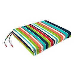 Stripe 16.5-Inch x 17.5-Inch Dining Chair Cushion in Sunbrella® Carousel Confetti (Set of 2)