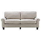 Alternate image 6 for Serta&reg; Copenhagen 78-Inch Sofa in Light Grey