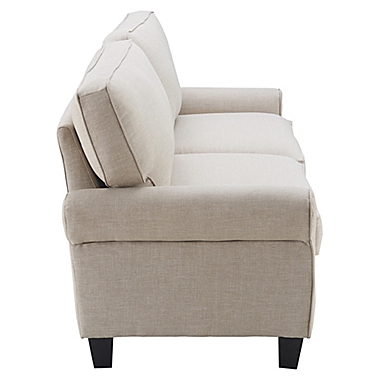 Serta&reg; Copenhagen 78-Inch Sofa in Light Grey. View a larger version of this product image.