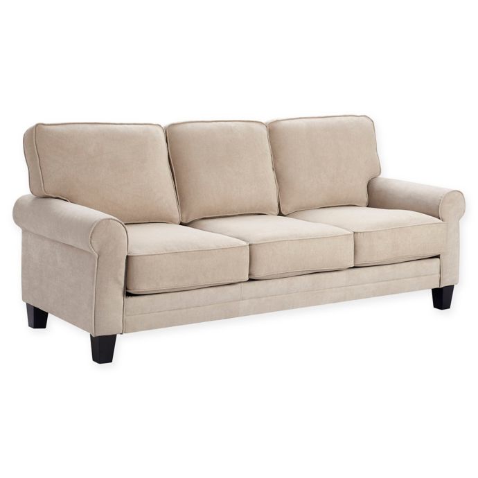 Serta® Upholstered Recliner Sofa | Bed Bath & Beyond