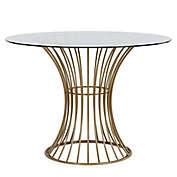 CosmoLiving by Cosmopolitan Westwood Glass Top Dining Table