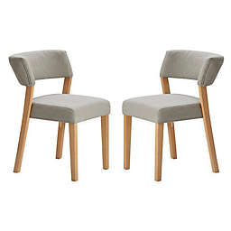 Tommy Hilfiger® Upholstered Waltham Dining Chairs in Grey (Set of 2)