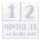 Alternate image 0 for Pearhead&reg; Wedding Countdown Milestone Blocks in White/Grey