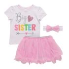 Alternate image 0 for Start-Up Kids Size 18M 3-Piece Let&#39;s Celebrate Toddler Top, Tutu, and Headband Set