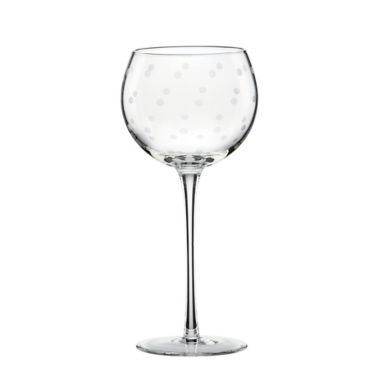 kate spade new york Larabee Dot Balloons Wine Glasses (Set of 4) | Bed Bath  & Beyond