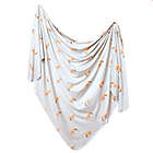 Alternate image 0 for Copper Pearl&trade; Swift Fox Swaddle Blanket in Orange/White