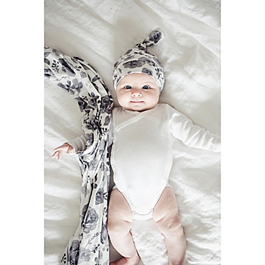 Copper Pearl&trade; Rowan Swaddle Blanket in Black/White. View a larger version of this product image.