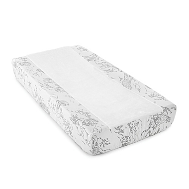 Levtex Baby&reg; Heritage Changing Pad Cover in Grey. View a larger version of this product image.