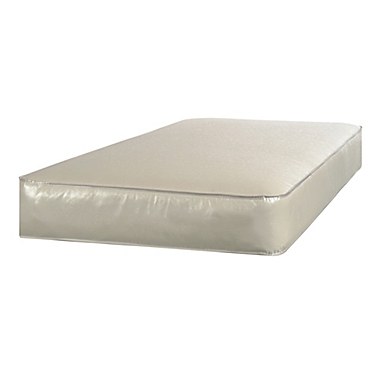 Sealy&reg; Soybean Dreams 2-Stage Crib Mattress in White. View a larger version of this product image.