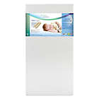 Alternate image 1 for evolur&trade; Sleep Dual Stage Comfort-Lite Foam Crib and Toddler Mattress in Silver