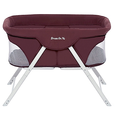 Dream On Me Traveler Portable Bassinet in Berry. View a larger version of this product image.