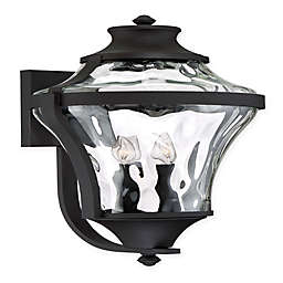 Minka Great Outdoors Libre 23.5-Inch Outdoor Wall Sconce in Black