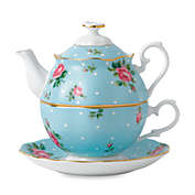 Royal Albert Polka Blue Tea for 1