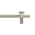 Alternate image 0 for Cambria&reg; Farmhouse 48-Inch Single Curtain Rod with Sconce Brackets in Grey