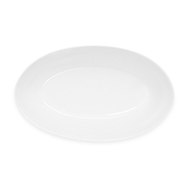 Nevaeh White&reg; by Fitz and Floyd&reg; Deep Oval Serving Bowl. View a larger version of this product image.