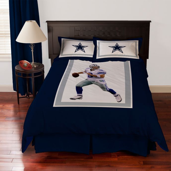 Biggshots Dallas Cowboys Tony Romo Comforter Set Bed Bath Beyond