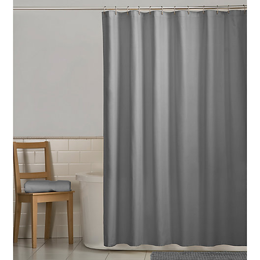 Maytex Fabric Shower Curtain In Grey, Coolest Men S Shower Curtains