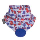 Alternate image 0 for Cheeky Chompers&reg; Neckerchew&reg; Robot Teething Bandana Bib in Red/Blue