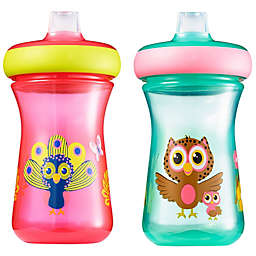 The First Years™ 2-Pack 9 oz. Insulated Soft Spout Birds Sippy Cups