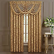 J. Queen New York&trade; Sicily 2-Pack 84-Inch Rod Pocket Window Curtain in Gold