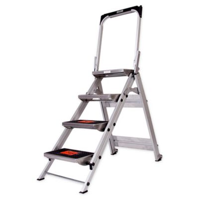 Little Giant&reg; 4-Step Safety Aluminum Step Ladder