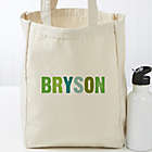 Alternate image 0 for All Mine! Personalized Small Canvas Beach Bag