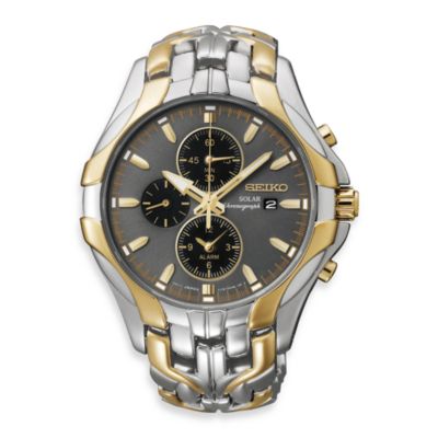 seiko solar 100m gold