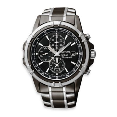 seiko men's solar dress watch