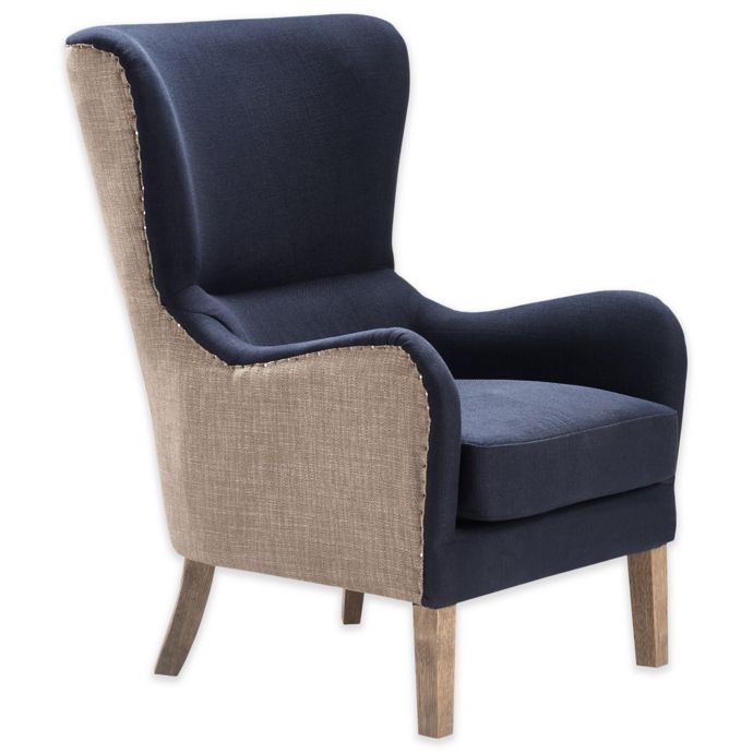 Tommy Hilfiger® Polyester Upholstered Warner Chair | Bed ...