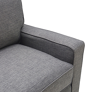 Serta&reg; Palisades Loveseat in Gray. View a larger version of this product image.