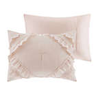 Alternate image 6 for Intelligent Design Kacie 2-Piece Ruffled Twin/Twin XL Coverlet Set in Blush