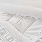 Alternate image 6 for Intelligent Design Kacie 3-Piece Ruffled Full/Queen Coverlet Set in White