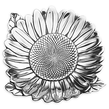Wilton Armetale&reg; Sunflower 18.5-Inch Round Tray. View a larger version of this product image.