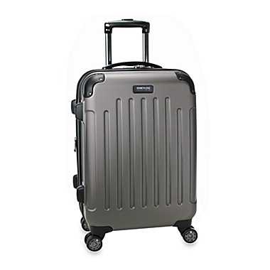 Kenneth Cole Reaction&reg; Renegade 20-Inch Hardside Spinner Carry On Luggage in Silver. View a larger version of this product image.