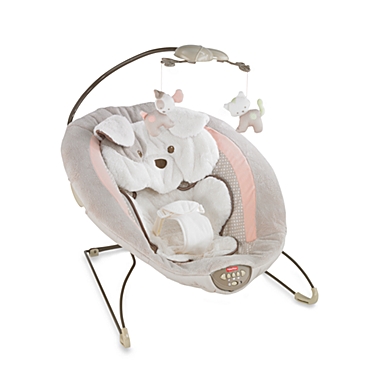 Fisher-Price&reg; My Little Snugapuppy Deluxe Bouncer. View a larger version of this product image.