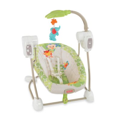 fisher price rainforest swing chair