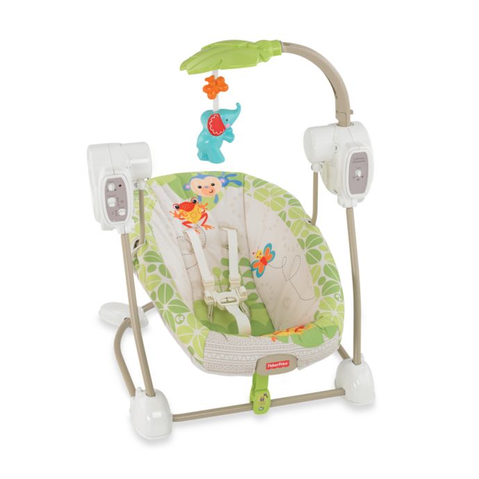 Fisher Price Rain Forest Friends Spacesaver Swing Seat