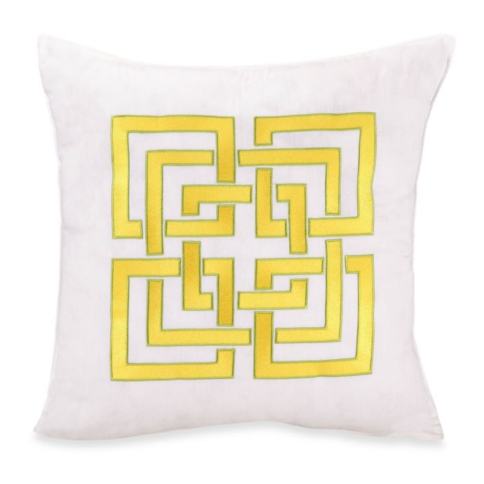 Trina Turk Wave Shanghai Links 20 Inch Square Toss Pillow In