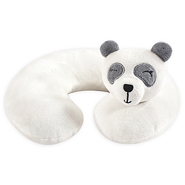 Hudson Baby&reg; Panda Head/Neck Support Pillow in White. View a larger version of this product image.