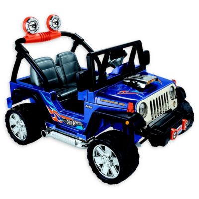 battery operated barbie jeep