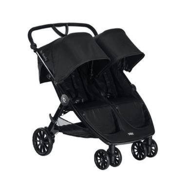 Britax&reg; B-Lively Double Stroller in Raven. View a larger version of this product image.