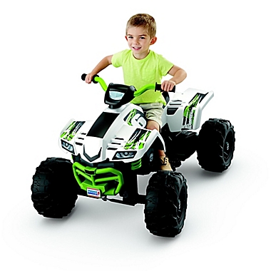 Fisher-Price&reg; Power Wheels&reg; Racing ATV Ride-On. View a larger version of this product image.