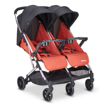 joovy double stroller orange