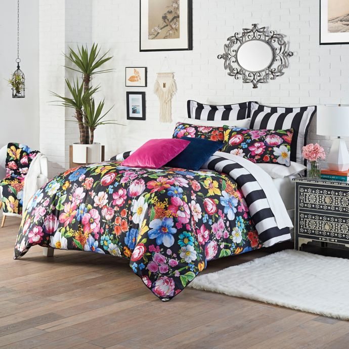 Melli Mello Mia Reversible Comforter Set In Black Bed Bath Beyond