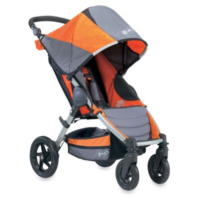 bob stroller orange