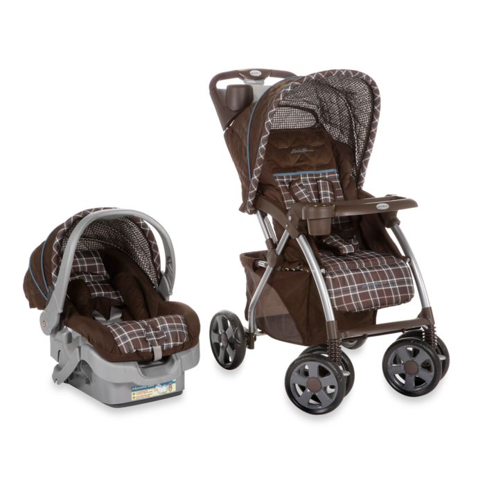 Eddie Bauer Sport Travel System Stroller in Charter Atlantic Blue