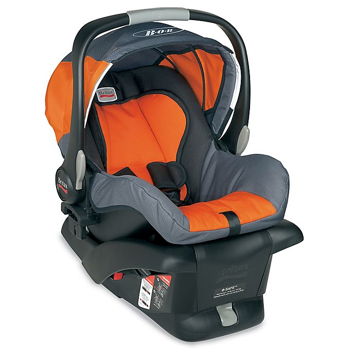 Britax Bob B Safe Infant Car Seat In Orange Bed Bath Beyond - Britax B Safe Infant Car Seat Height Limit