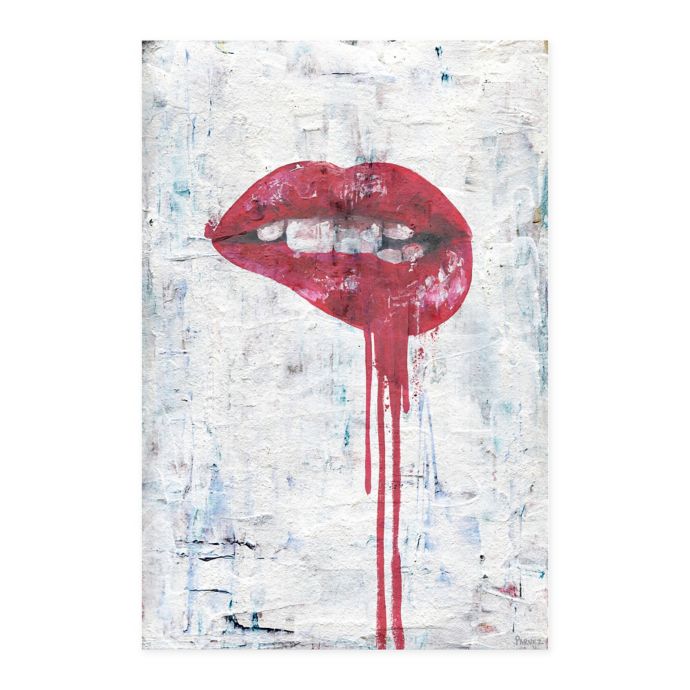 Parvez Taj Tainted Lips Canvas Wall Art Bed Bath Beyond