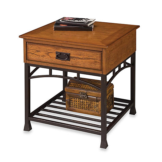 Alternate image 1 for Home Styles Modern Craftsman End Table in Oak